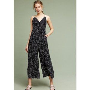 Maeve Finley Polka Dot Wide Leg Jumpsuit